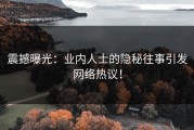 震撼曝光：业内人士的隐秘往事引发网络热议！